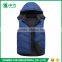 Top Fashion Winter Warmful Outwear Mens Hooded Reversible Down Feather Vest