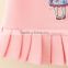Baby girl dress patterns sleeveless Pink korea casual dress picture Lovely fish cutting dresses baby clothes