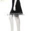 New Women Woven Cashmere Skirt With Lace