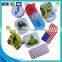 custom print shape 100% combed cotton compressed towel
