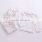 S33585W Baby girls wholesale white t shirts 100% cotton embroidery t-shirts