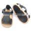Latest fashion make your own kids girls sandals leather shoes