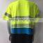 Contrast Color Australia Safety Reflective 3M5510 Tape Wicking High Visibility Polo Shirt