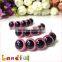 12mm Cute Puppet Toys Crochet Baby Doll Pink Plastic Safety Eyes