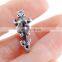 Vintage bronze silver animal rings openning adjustable rings