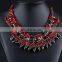 Fashion color small floral necklace accessories Popular Thin Clavicle Chain Necklace Pendant exaggerated Necklace