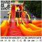 Happy Kids Playing Inflatable Cannon Slide Big Shot Inflatable Slide