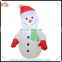 Christmas led inflatable snowman with dog , christmas decorating for yard deocr