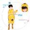 Children's Cartoon Emergency Reusable Fashion Long Raincoat With PVC material