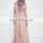 Polyester fabric Islamic Malay Muslim clothing Dubai Long Maxi Dresses