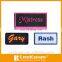 Brand Name Logo Sew on Fabric Embroidery Patch Design