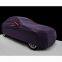 Purple 190T polyester car covers