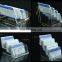 Clear Acrylic countertop office desktop business card holder With 1/2/3/4/5/6 pockets