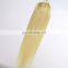 8A Indian human virgin hair micro ring hair extension #613 cuticle aligned hair