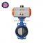 PTFE Sealing Pneumatic Diaphragm Butterfly Valve