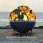 AHL-CORTEN Design Customized Rustic Outdoor Fire Pit Globe