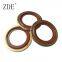 Carbon Steel FKM Rubber Metal Bonded Seal Washers