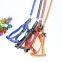 colorful round rope pet chest back traction rope Colorful flat rope chest strap A6