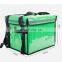 Green 44'' waterproof fast food delivery bag restaurant thermal insulated backpack for food rider cool bag