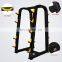 High quality gym equipment set barbell squat rack stand