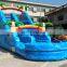 Cheap Blow Up Commercial Waterslide Rainbow Tropical Kid Inflatable Water Slides For Sale