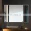 single side hotel mirror wall mounted shell beveling bathroom mirror