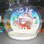 Christmas decoration inflatable Christmas dome bubble snow globe