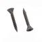 Flat Phil Head Concrete Masonry Screws Black Phosphate/White Galvanized Factory Supply Manufacturer