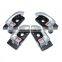 4Pcs Interior Chrome Door Handle Left & Right LH RH For 2005-09 Hyundai Tucson 82620-2E000,82610-2E000