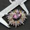 wholsale fashion silver gold crystal rhinestone diamond pearl hair wedding cheap music instrument brooches