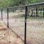 Galvanized livestock feedlot cattle panel fence