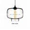 Tonghua 2019 Modern Color Glass Shade Chandelier T30*185 LED Edison Bulb Hanging Lamp E26 E27 Lamp Holder Restaurant Light