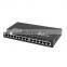 Tanghu Fiber Switch 12 Ports 10//100/1000Mbps POE With 2 Uplink 1000M Network