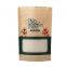Wholesale Kraft Paper Snack Nuts Food Zippered Packaging Bag With Window