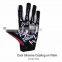 HANDLANDY Fashion Design Anti-slip Glove silicone printing palm custom glove cycling bike riding full finger glove