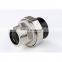 HDPE hot  fusion fittings 1inch 1.2inch 1.5inch male thread coupling