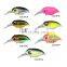 Hot Selling New Product 38mm 6g  Crank Lures With 3D eyes