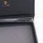 Magnetic Lock Box Custom Collapsible Gift Black Box With Magnet Lid
