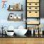 Rustic Wall Mounted Shelves Kitchen or Bathroom Decor Decorative Wall Shelf Organizer