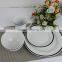 ceramic plate and salad bowls with glaze line grace square ceramic dinnerwarestoneware tableware with dishes plate