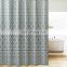 Gray color design peva bathroom curtain bath curtain