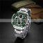 NAVIFORCE 9197S Quartz Watch For Mens Classic Lcd Digital Waterproof Sport Stainless Steel Men Wrist Watch
