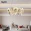 HUAYI New Arrival Metal 54 72 W Modern Decoration Indoor Living Room Hotel Hanging Led Pendant Lamp