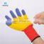 Factory Price 13 Gauge Gardening General Purpose Work Outdoor Safety Coated Latex Dipped Gloves For Construction