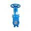 High quality manual WCB wafer knife gate valve