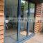 Interior Soundproof Patio Doors Double Glass Balcony Mute Aluminum Folding Doors