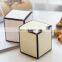 High quality luxury custom logo candle packaging  with ribbon white cardboard box