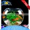 Low price art glass tank for tropic fish