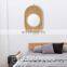 Hot Sale Hanging Wicker Mirror Handmade Rattan Boho Mirror For Decor WHolesale Made in Vietnam