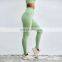 Seamless High Waist Leggings Custom Women Fitness Sports Four Way Stretch Leggings
